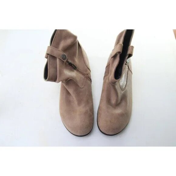 Birkenstock Sarnia Boots EU 37 US 6 Ankle Slouch Boot Zip Bootie Medium/Narrow - Picture 3 of 13